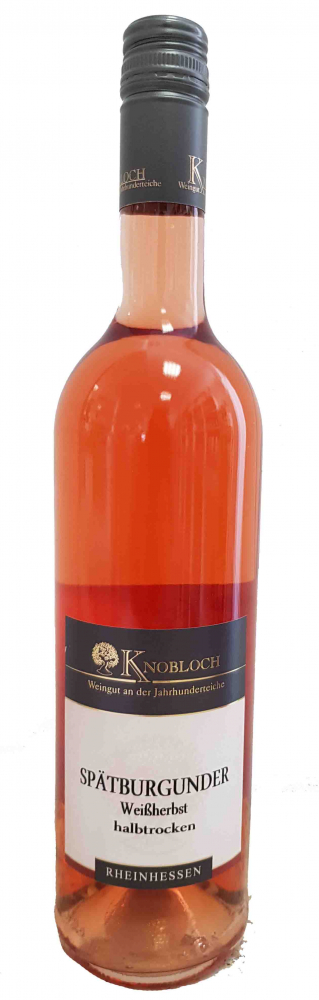 Spätburgunder Weißherbst rosé halbtrocken